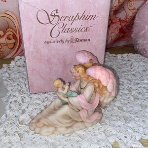 Seraphim Classics Angel Figurine with Baby